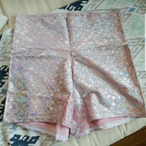 Reserved for Hannah - Baby Pink Mermaid Shorts